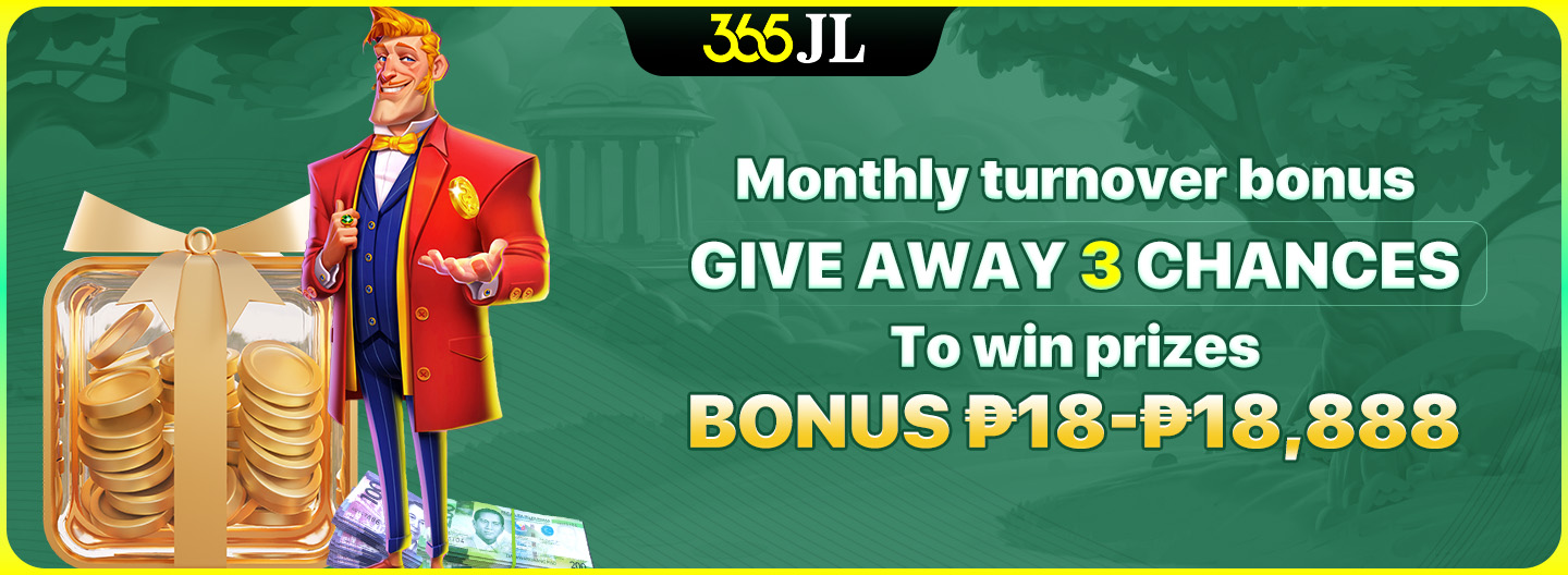 Monthly turnover bonus promotion banner